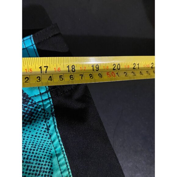 Quiksilver Board Shorts Mens 34 10" Geometric AOP Swim Trunks - Picture 4 of 6